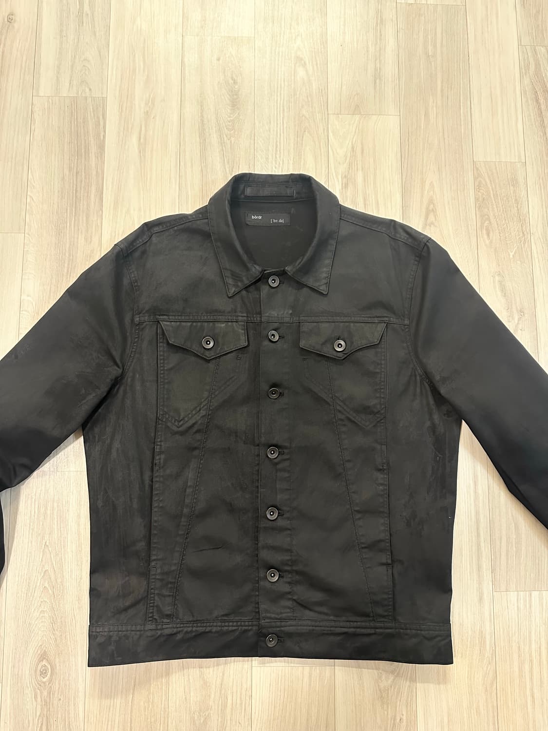 [1]bordr WAXED TRUCKER JACKET REDUX 상품이미지1