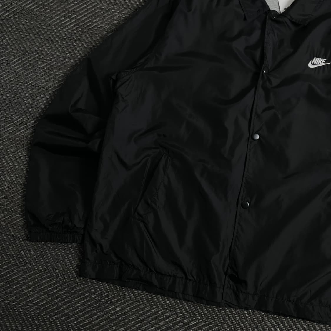 나이키 클럽 우븐 코치 자켓 블랙o 3916 상품이미지3