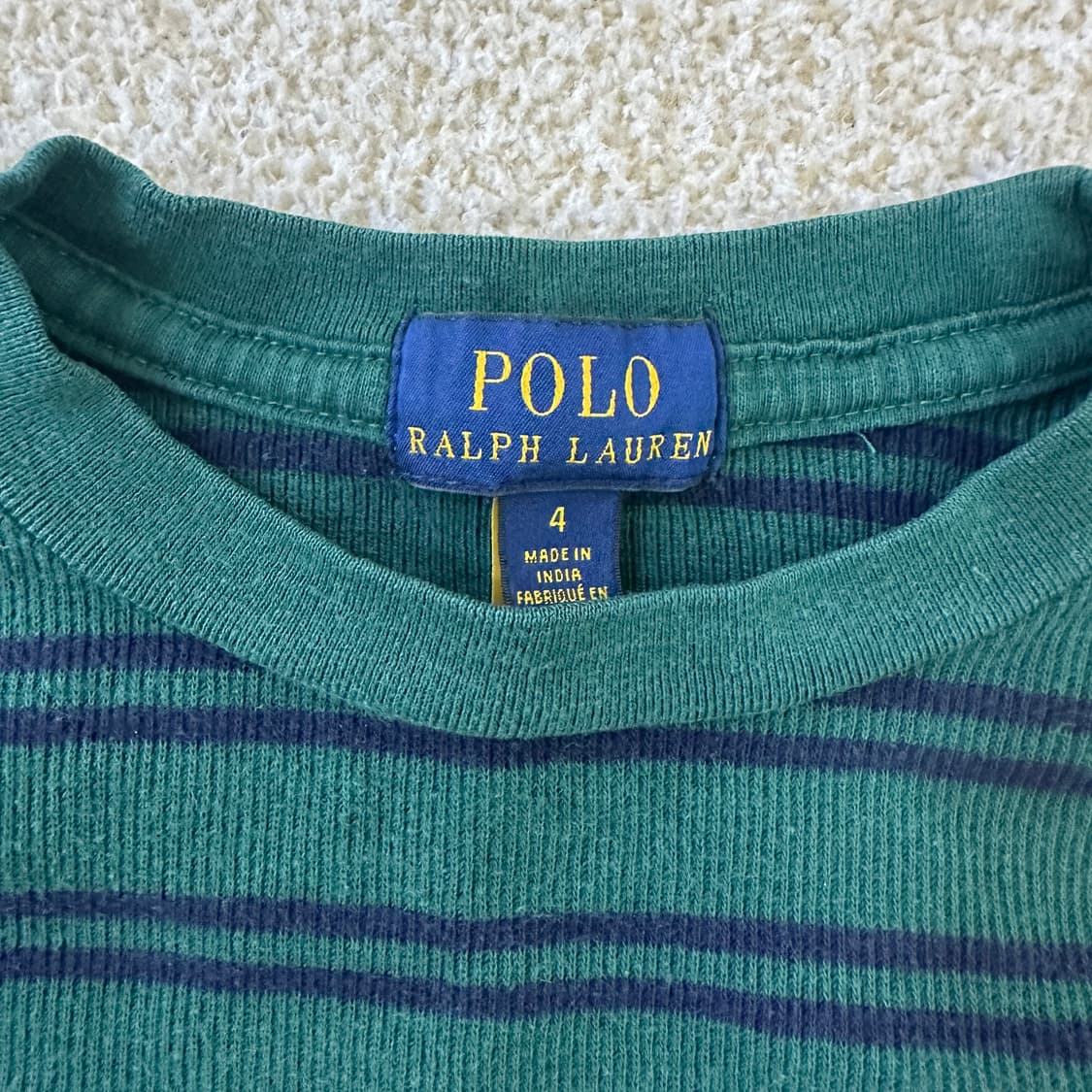 4 폴로랄프로렌 스트라이프 키즈 0323D 상품이미지2