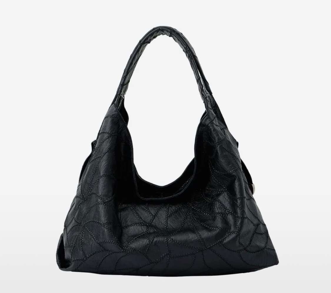 샌드뮤지엄 cactus hobo bag black  상품이미지1