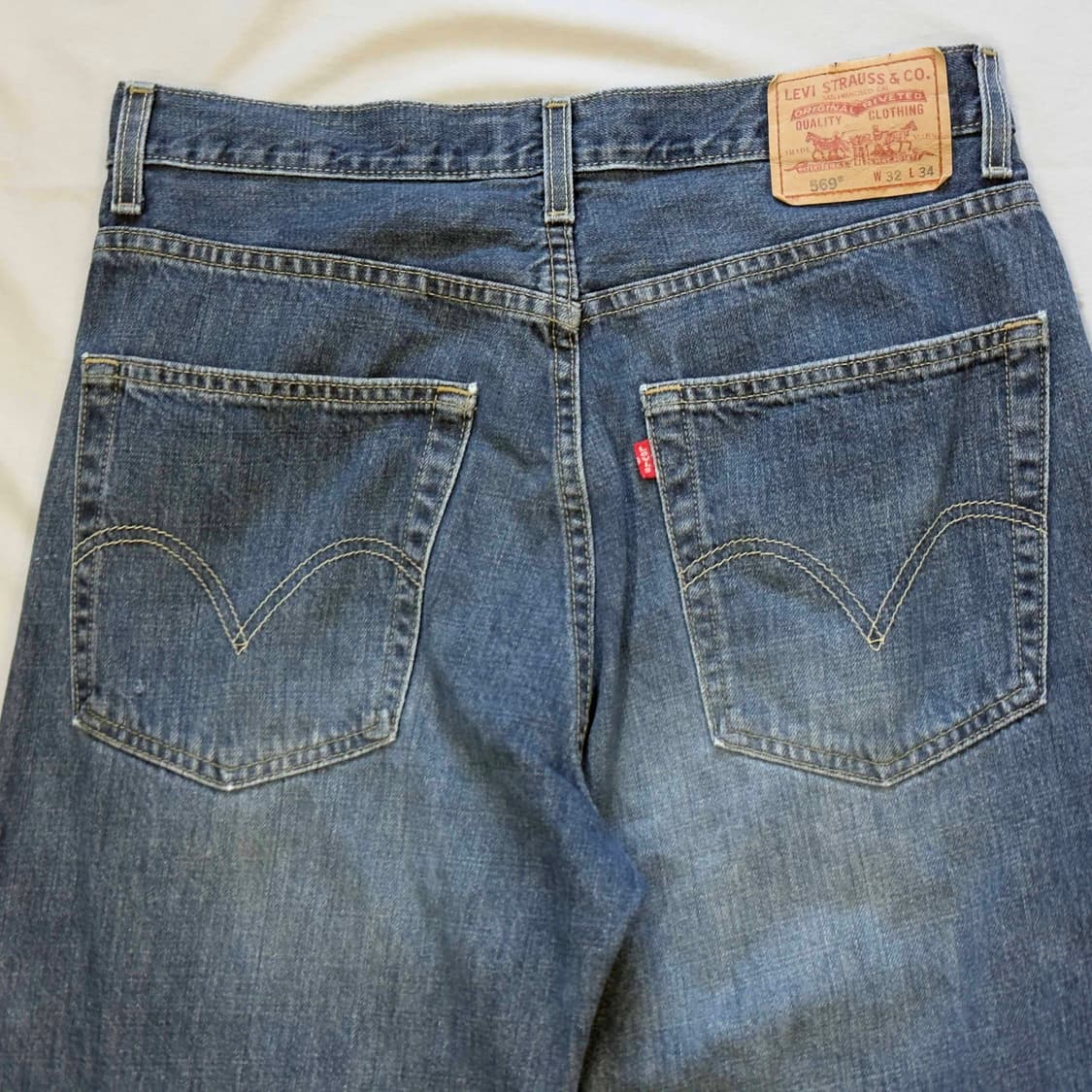 00s 리바이스 569 데님팬츠 W32 L34 상품이미지9