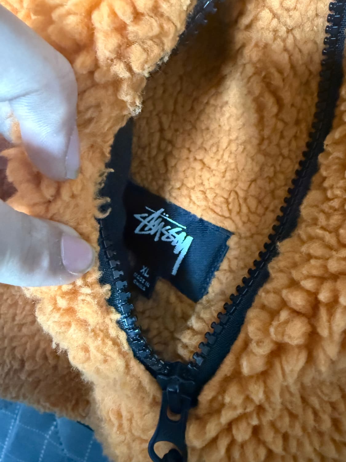 스투시 8ball 쉐르파 후리스 자켓 상품이미지3