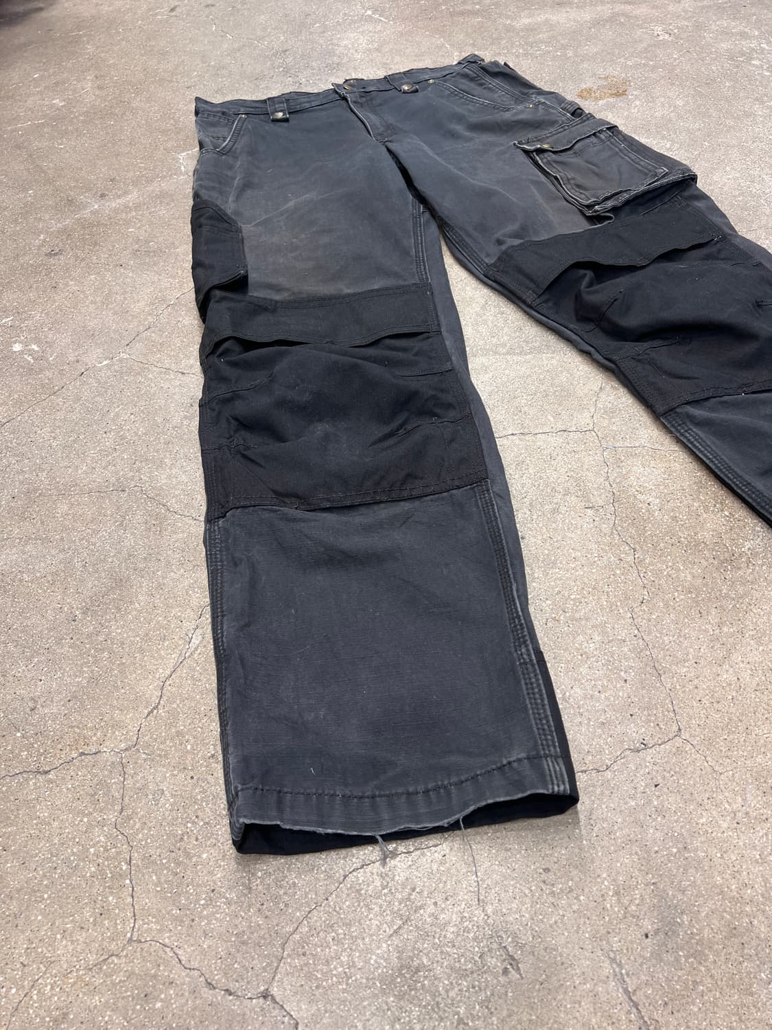 칼하트 더블니 택티컬 카고 팬츠 블랙  상품이미지3