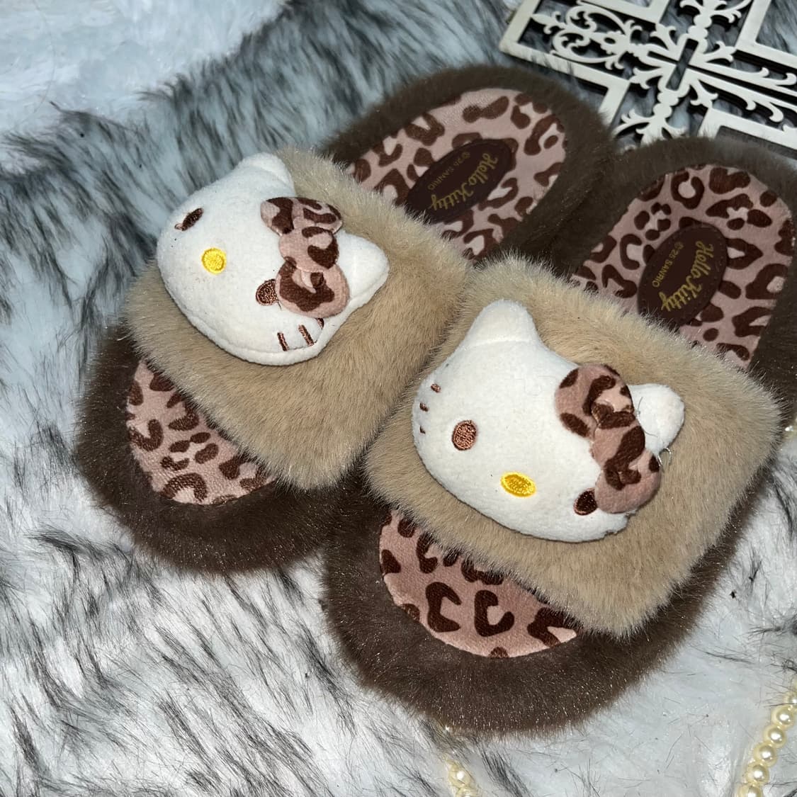 Hello kitty  헬로키티 갸루 퍼 슬리퍼 상품이미지2