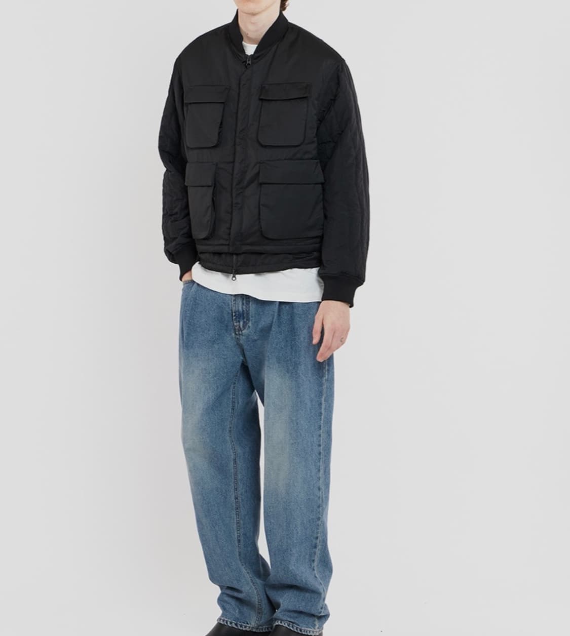 [새상품] UNAFFECTED 언어펙티드 패디드 플라이트 자켓 패딩 상품이미지6