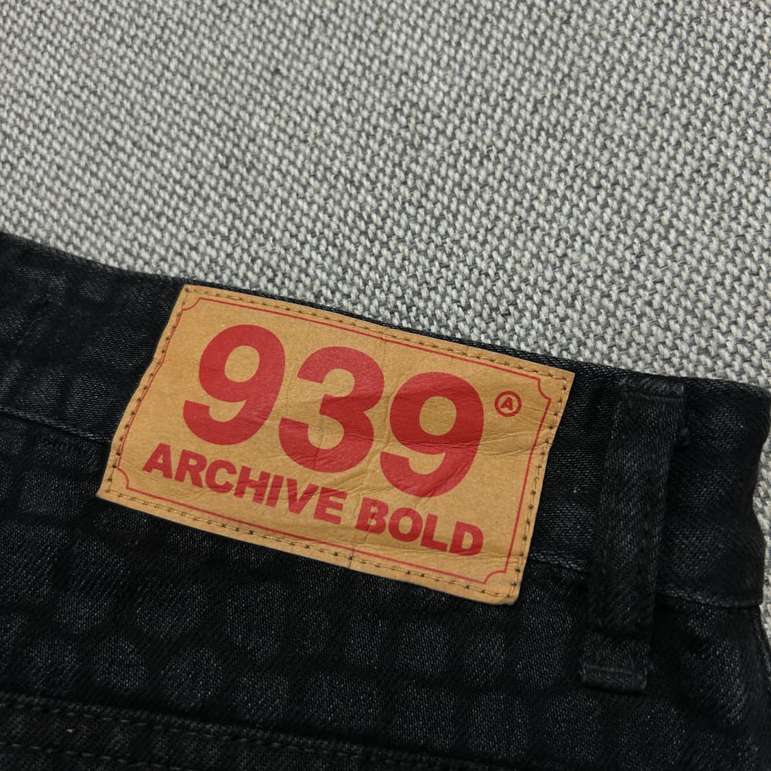 939 아카이브볼드 크로커다일 데님팬츠(S) 상품이미지6