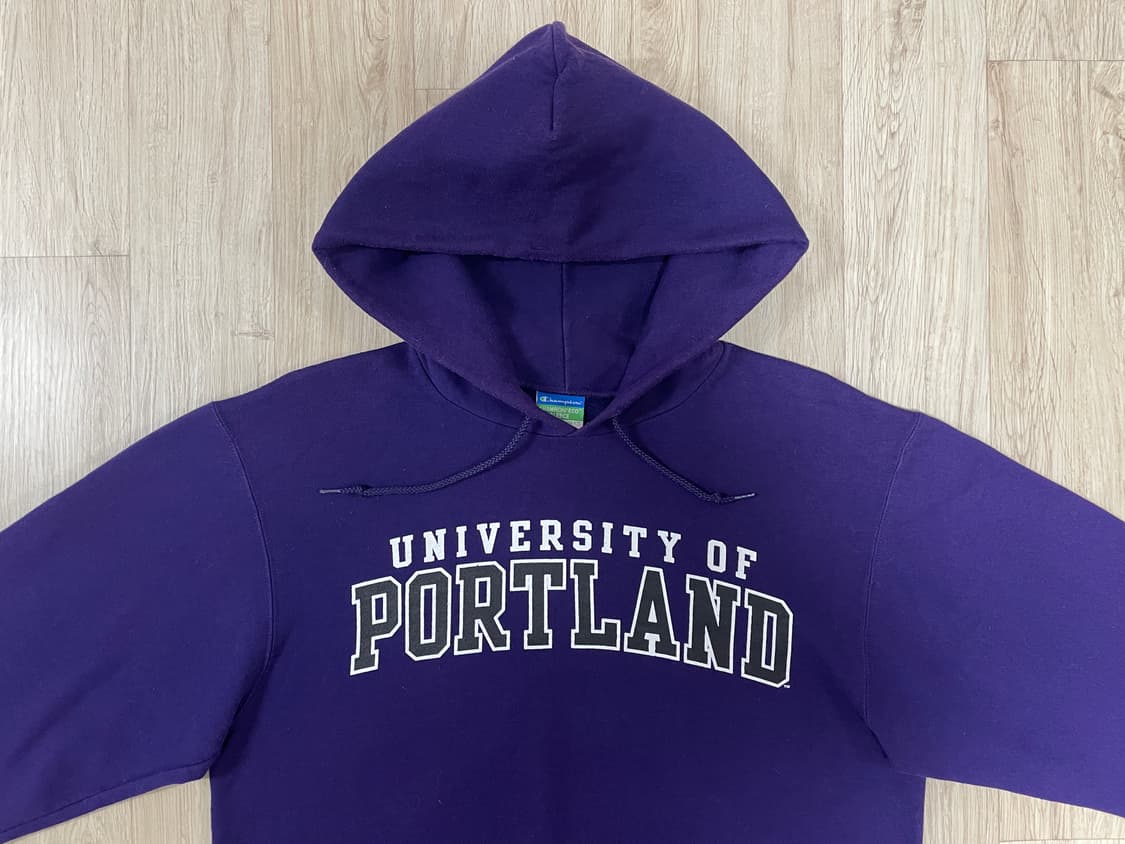 100~105) 90's 챔피온 미대학 포틀랜드 후드티 상품이미지1