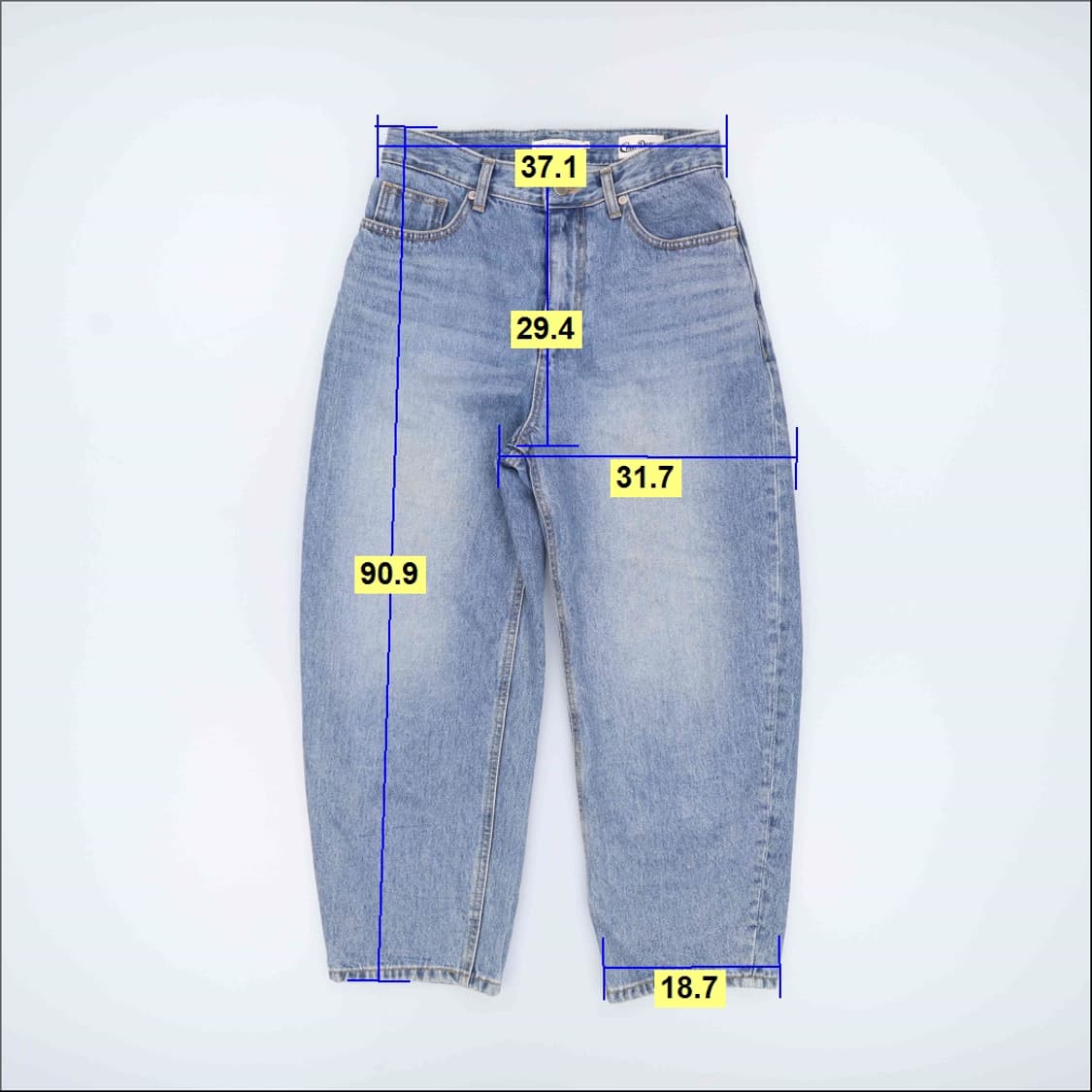 S OFC 와이드 데님팬츠 0403H1 상품이미지5