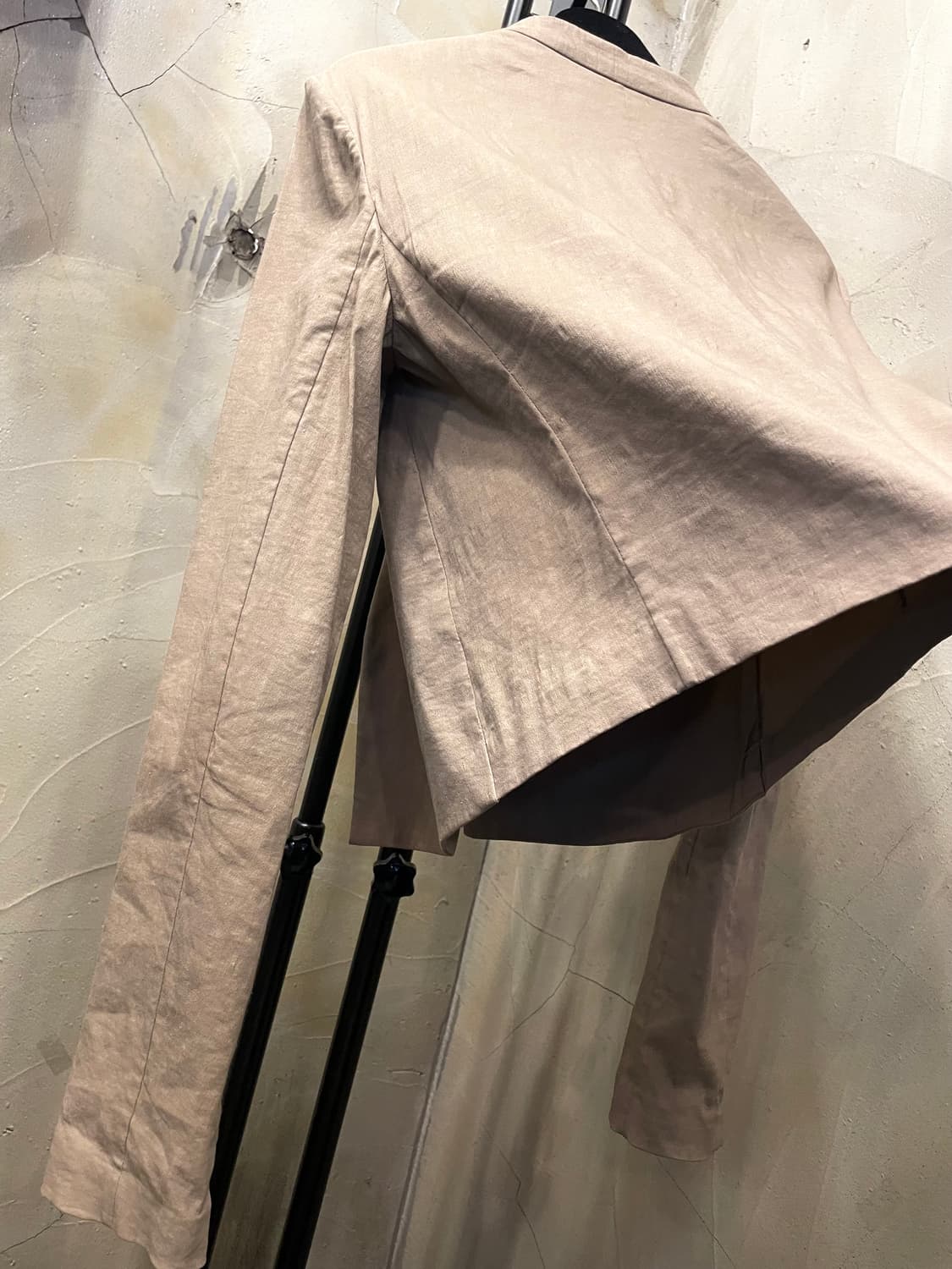 띠어리 린넨 비스코스 스판 자켓 55~날씬66 상품이미지6