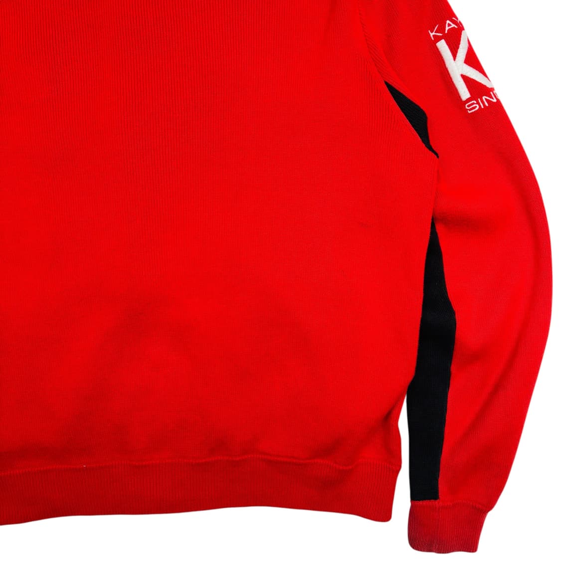 폴로 랄프 로렌 PRL1 카약 래프팅 레드 니트 집업 L 상품이미지6