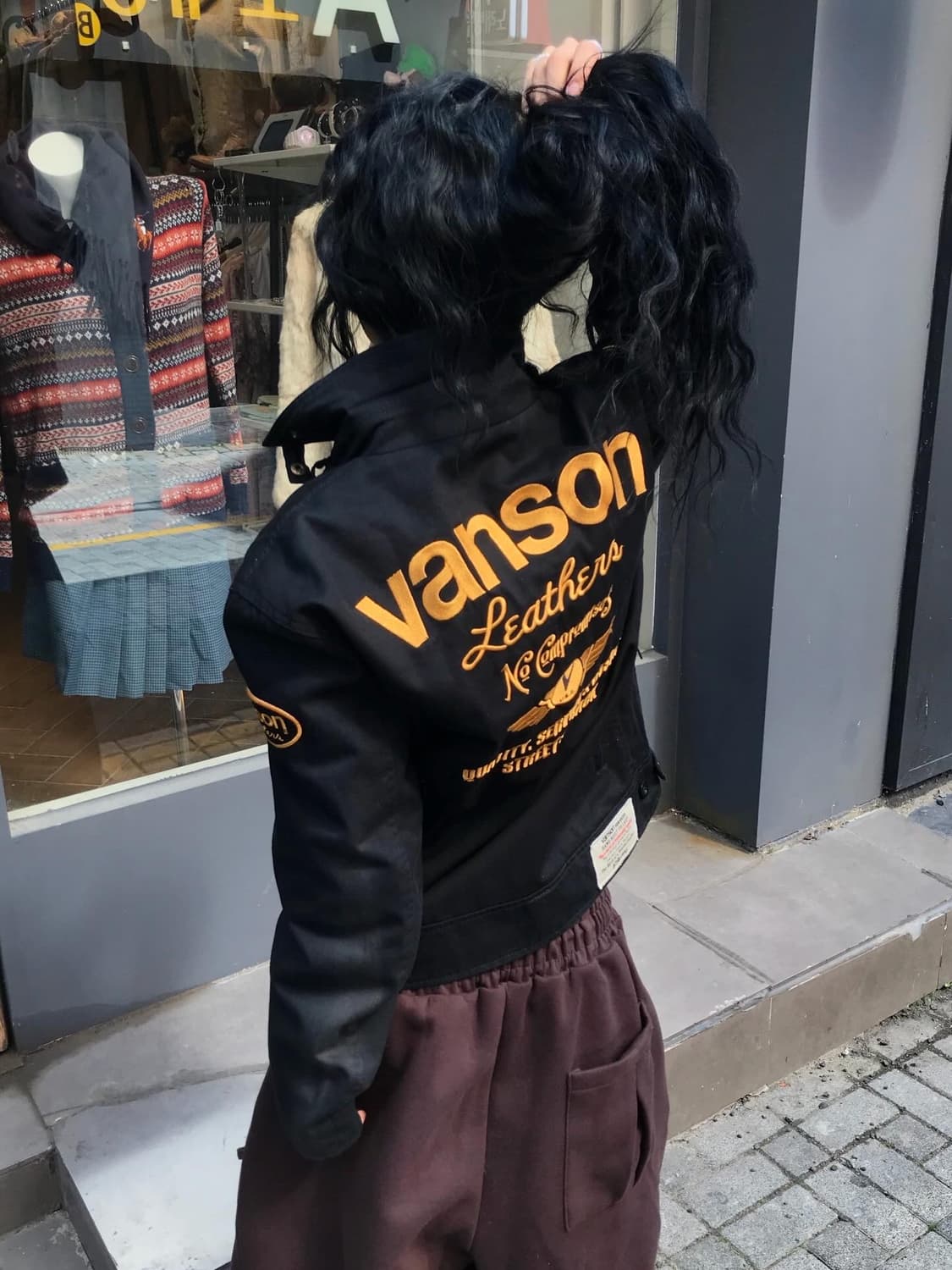 Vanson Embroidery Work Jacket 상품이미지2