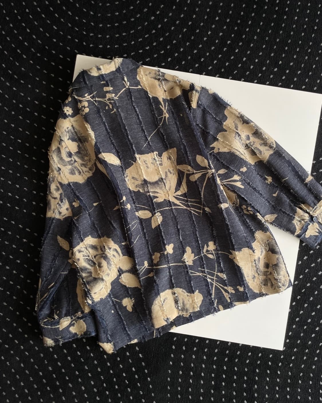 patterned blouse 상품이미지5