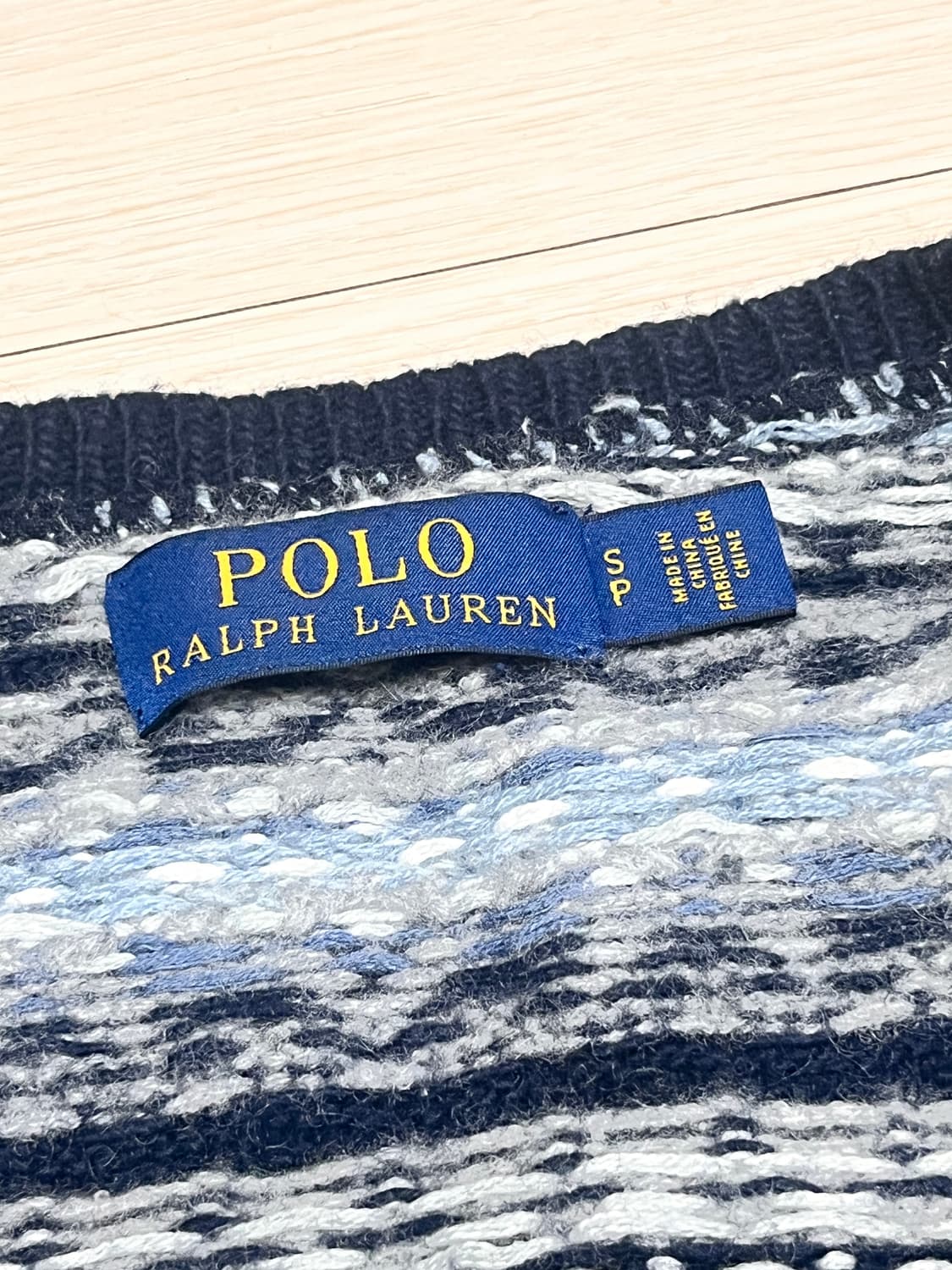 폴로 랄프로렌 페어아일 베스트 S 상품이미지3
