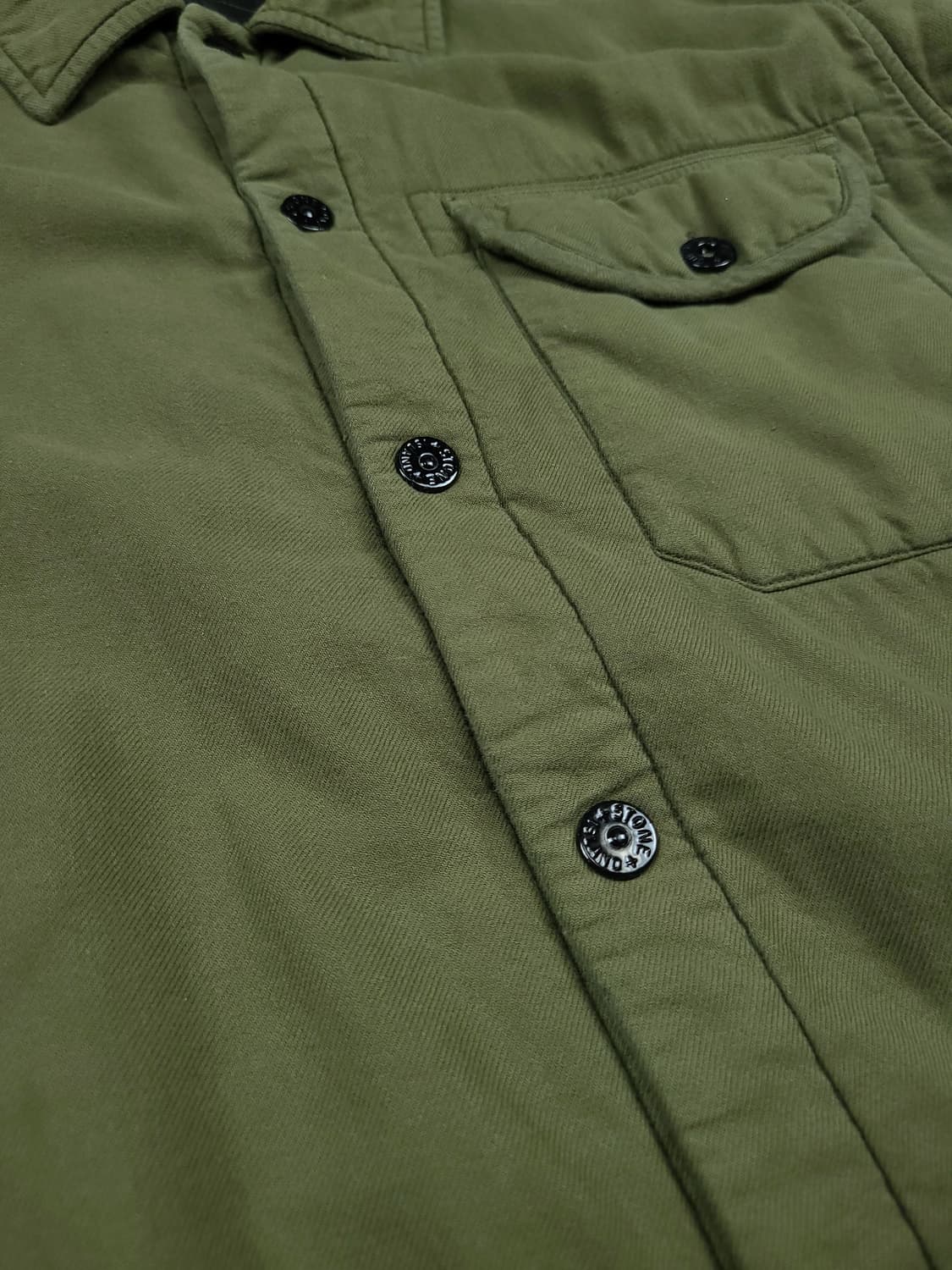 스톤아일랜드 셔츠형 퀼팅자켓 상품이미지4