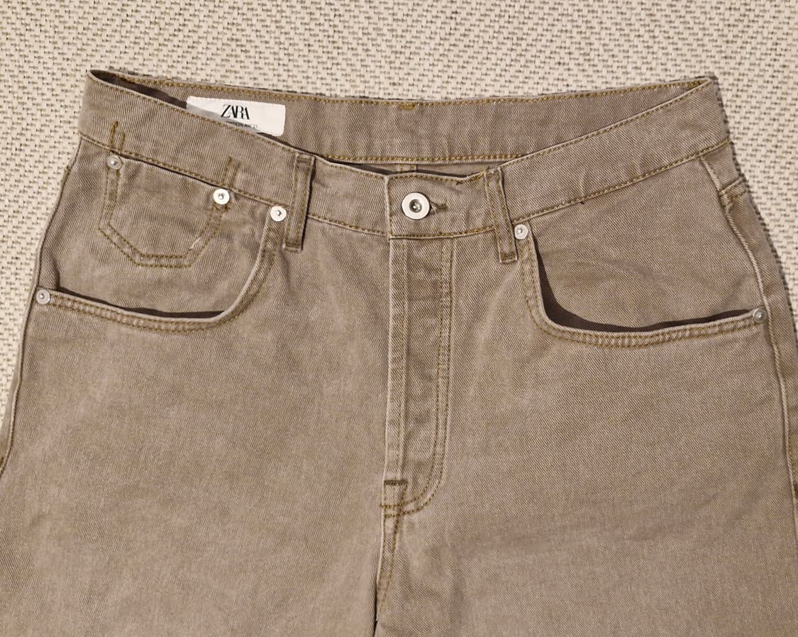 자라 리미티드 에디션 릴랙스드 핏 데님팬츠  상품이미지3