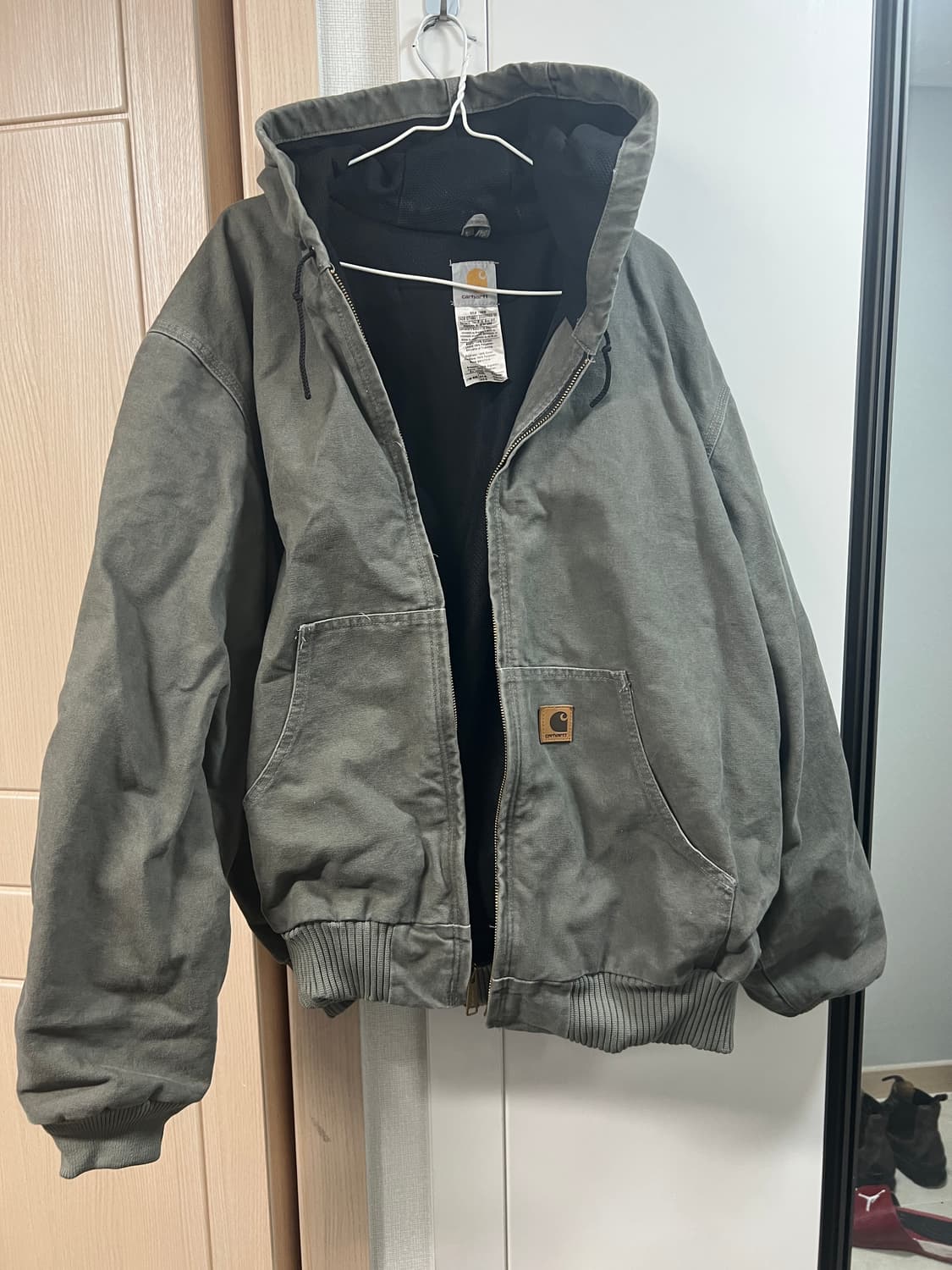 [2XL] 칼하트 00's J160 SAG 세이지 그린 액티브 자켓 상품이미지1