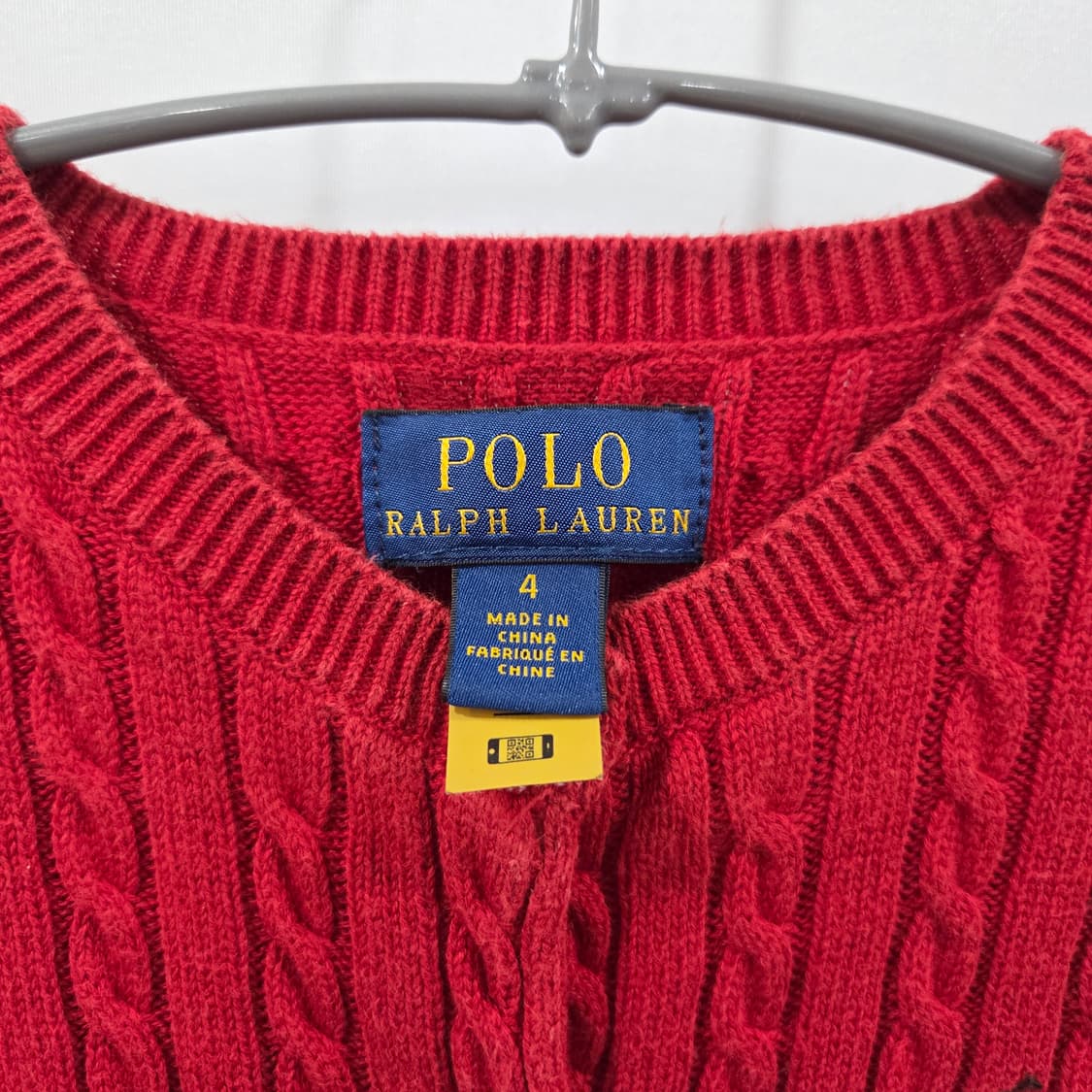 폴로랄프로렌 키즈 케이블 니트 가디건 4 상품이미지3