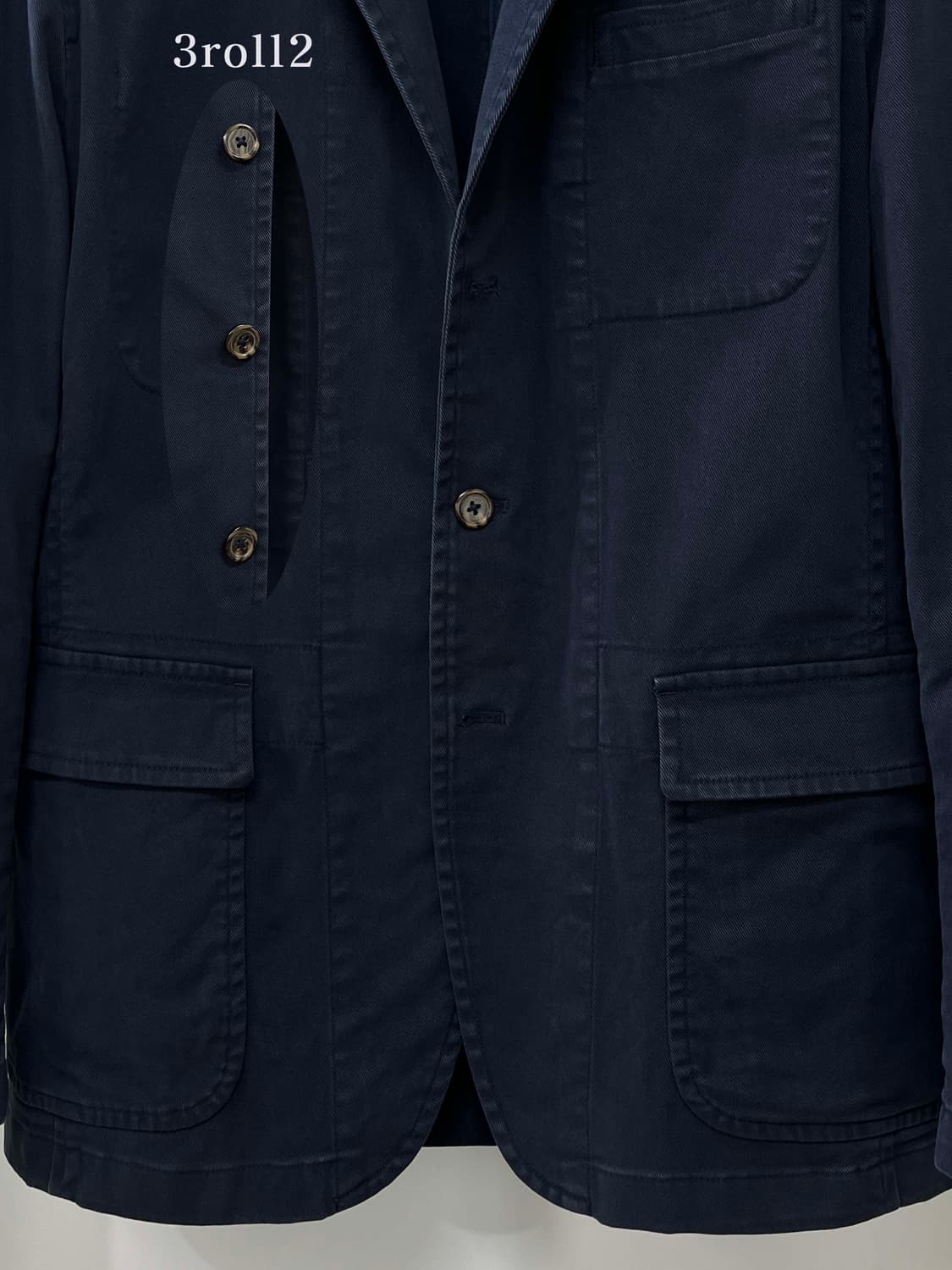 폴로 랄프로렌 RL67 네이비 가먼트다이 배드포드 유틸리티 스포츠 자켓 상품이미지7