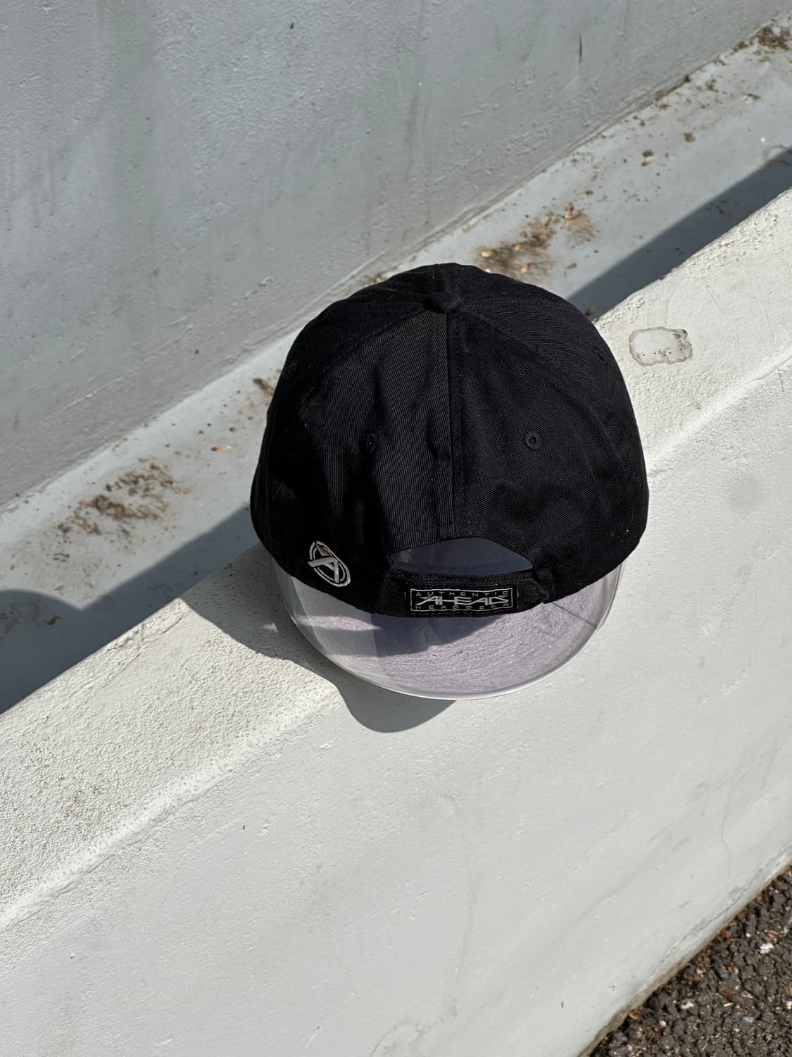 [F] CONAGRA 로고 빈티지 블랙 볼캡 모자 상품이미지4