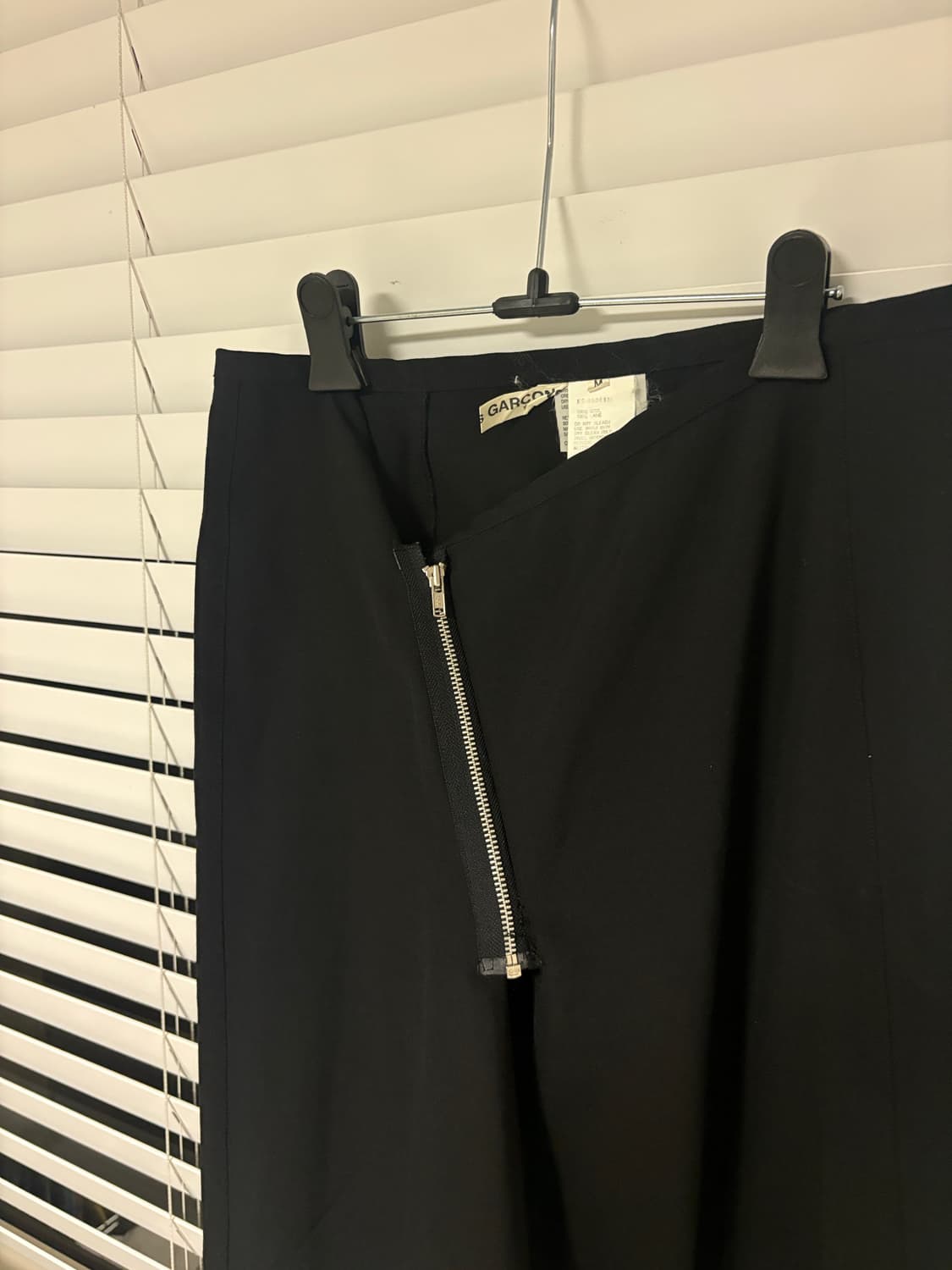 꼼데가르송 사선 비대칭 스커트 상품이미지4