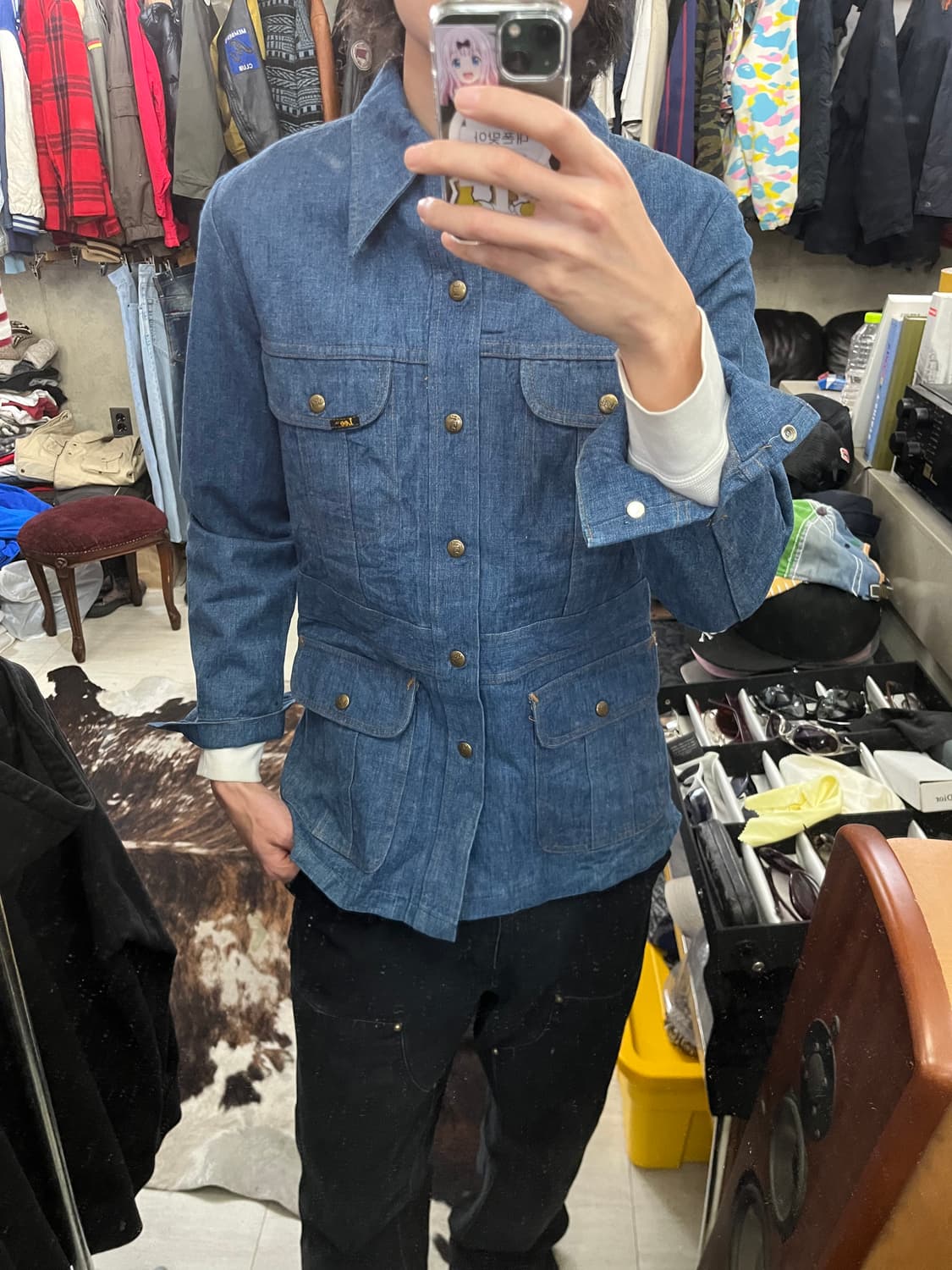 70s USA Lee DENIM JACKET 상품이미지2