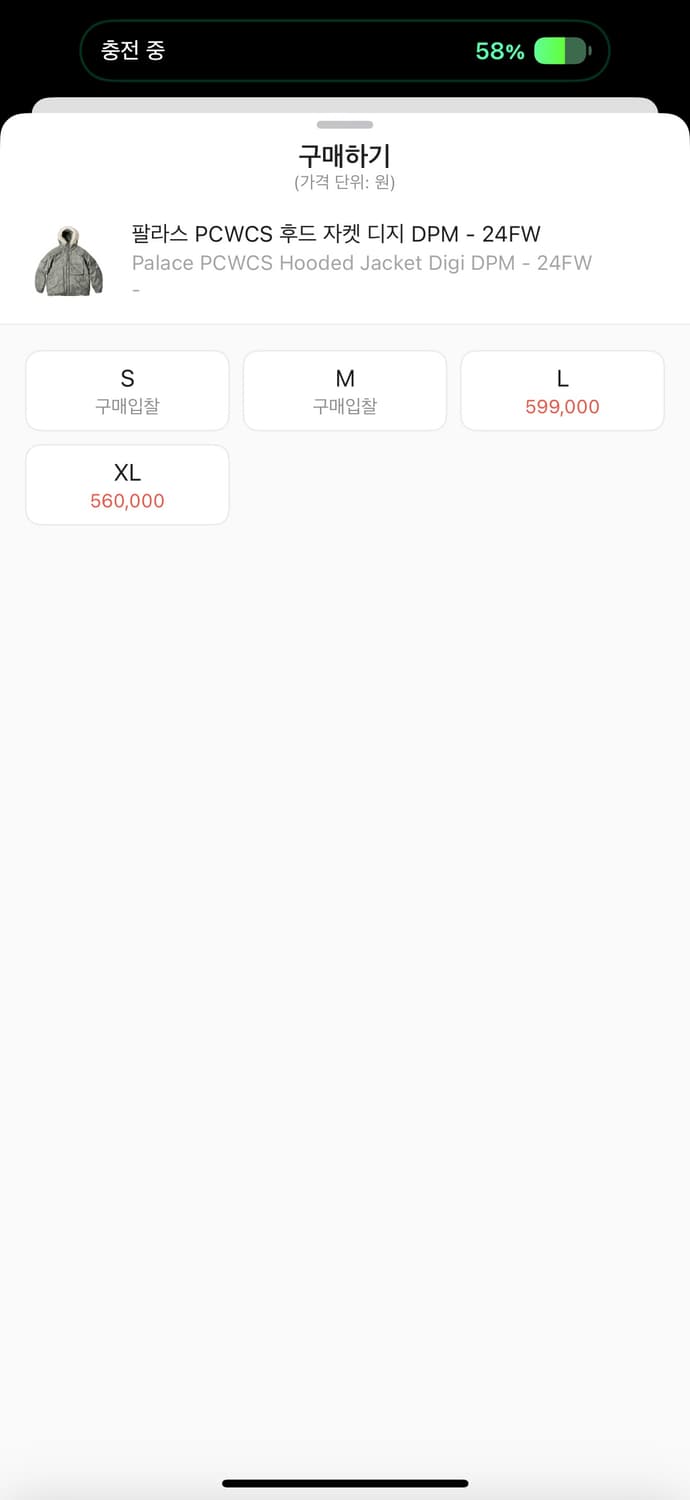 팔라스 pcwcs L사이즈 상품이미지2