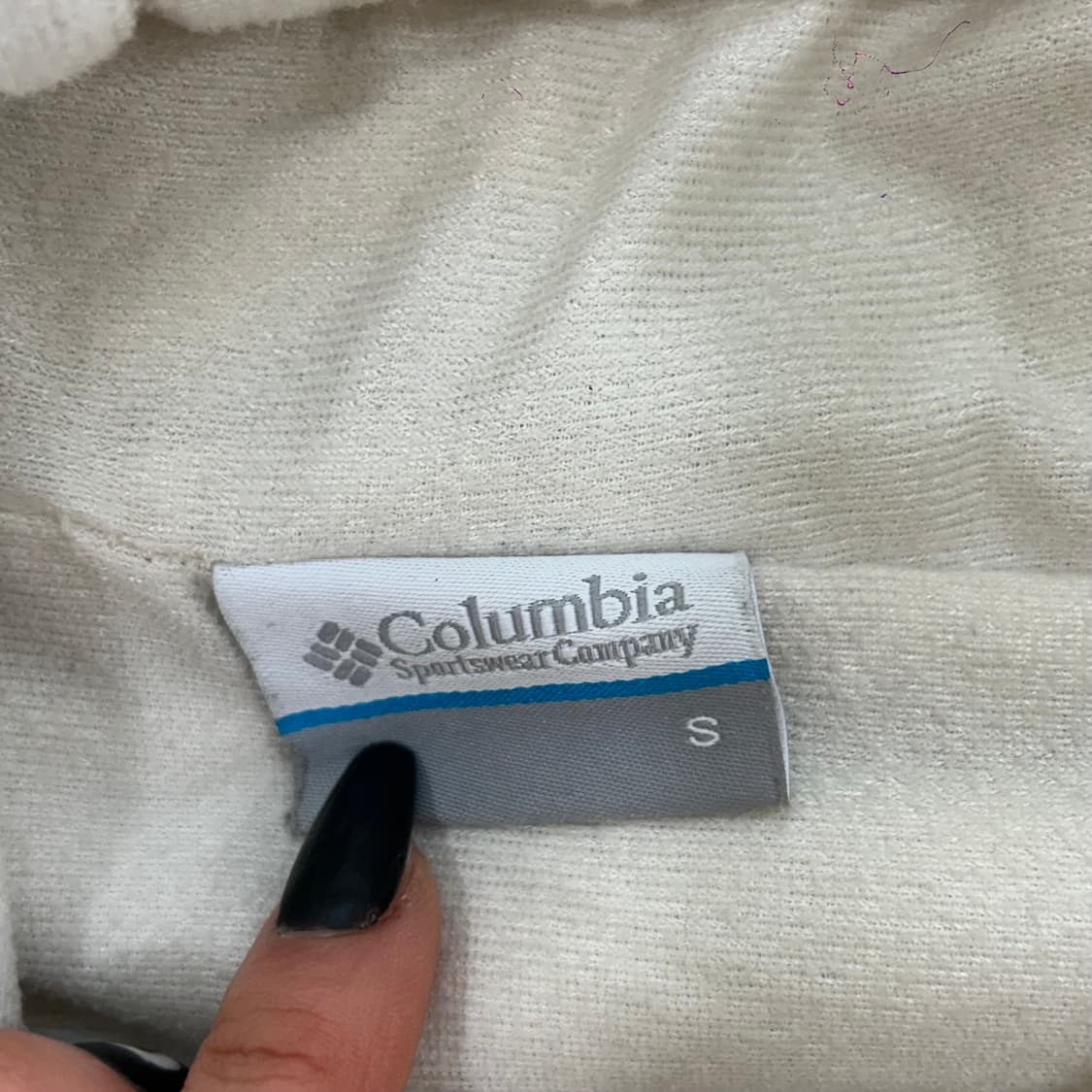 Columbia 콜롬비아 아이보리 후리스 집업 상품이미지5