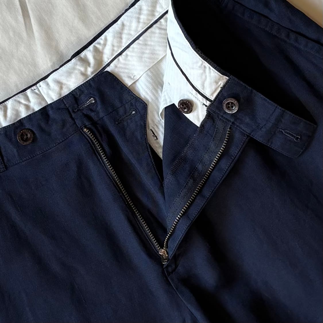 [34] 90s Polo Ralph Lauren 린넨+실크 신치백 쇼츠 상품이미지4
