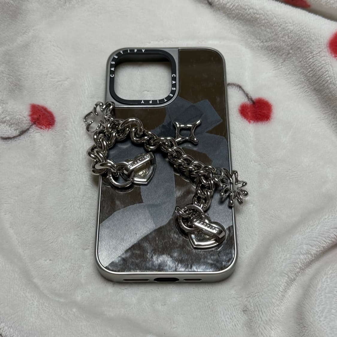 (15프로맥스) 이사배 착용 케이스티파이 폰케이스+키체인참 상품이미지2