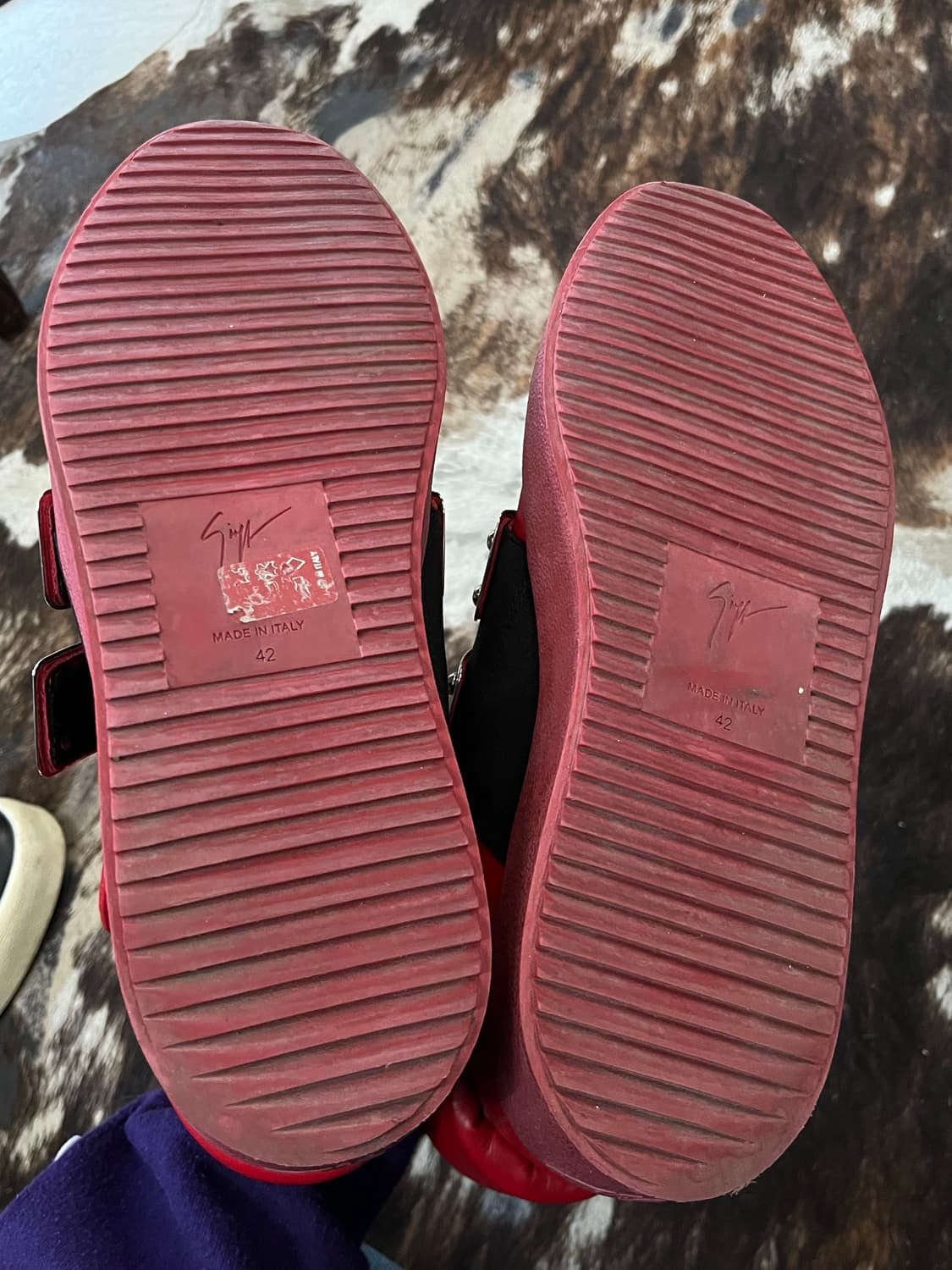 Giuseppe Zanotti Leather High Top Shoes 상품이미지10