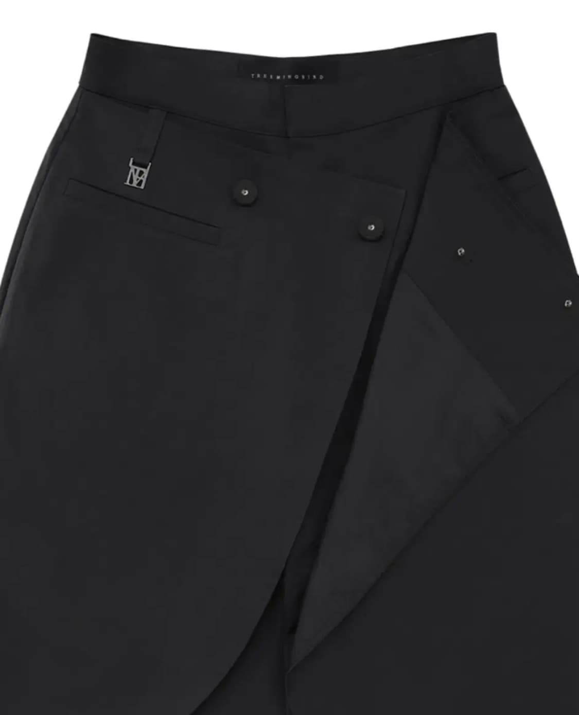 트리밍버드 레이어드 팬츠 차콜 상품이미지3