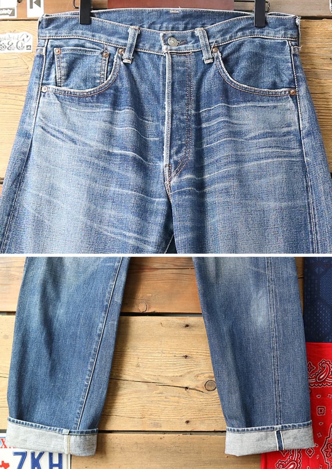 
일본판 07s LVC LEVIS 리바이스 55 501XX 빅E 셀비지  상품이미지4