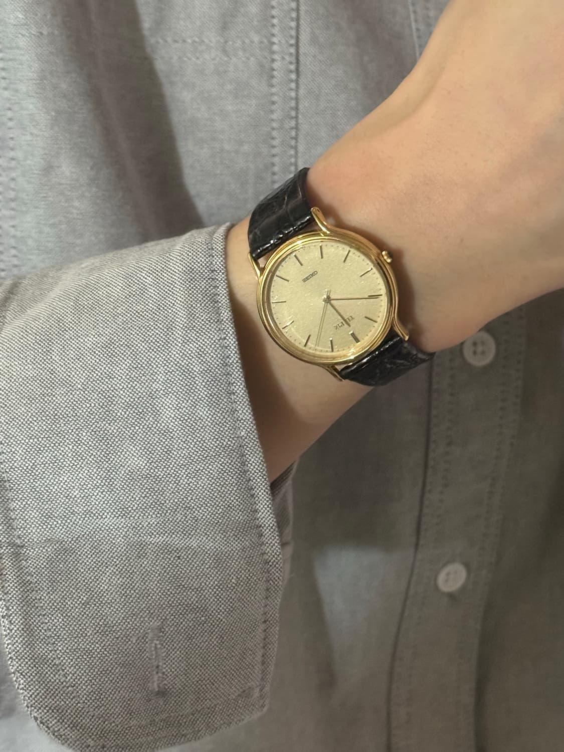 SEIKO 빈티지 쿼츠 시계 상품이미지4