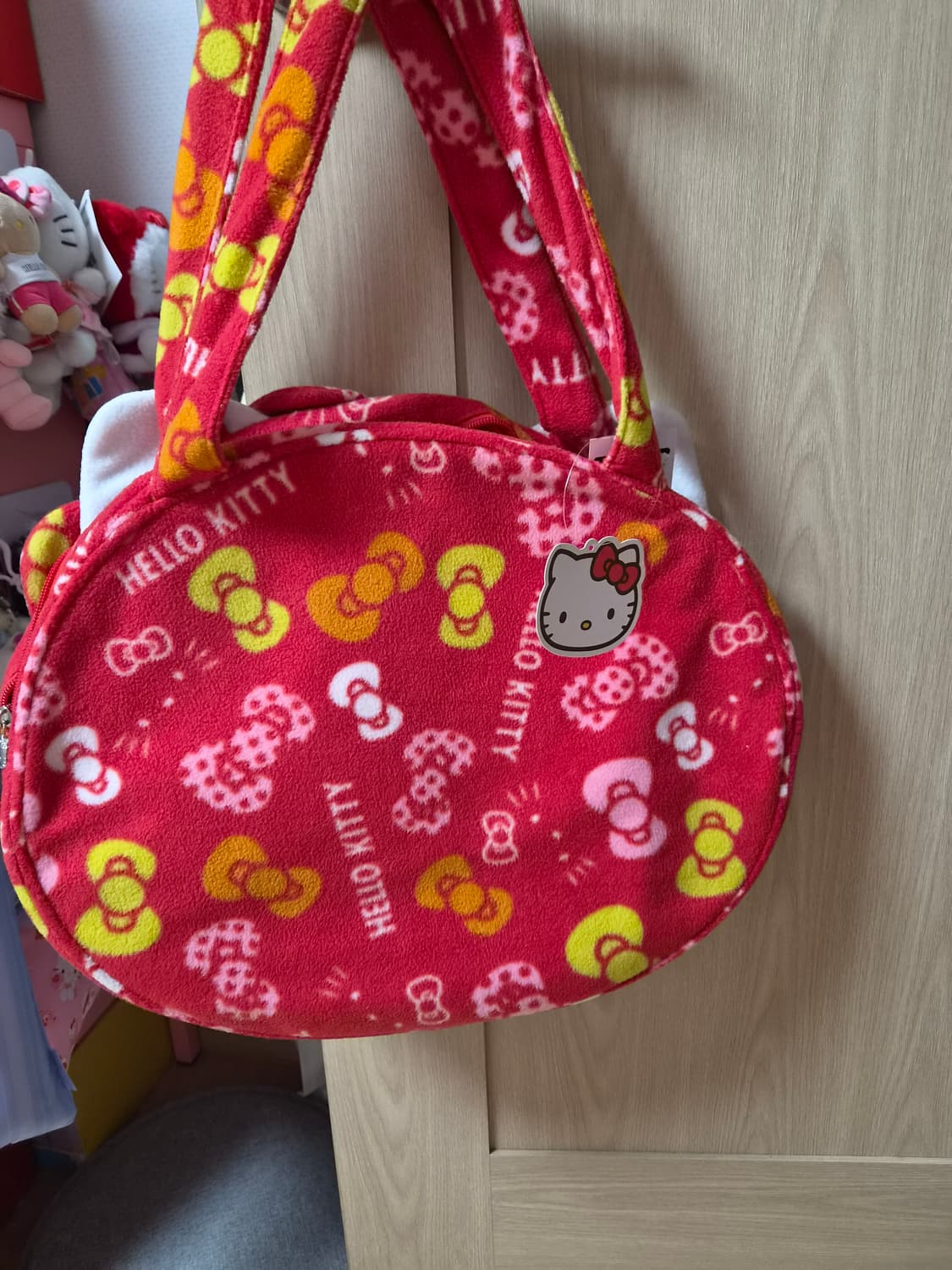헬로키티 고전키티 빅 숄더백 상품이미지2