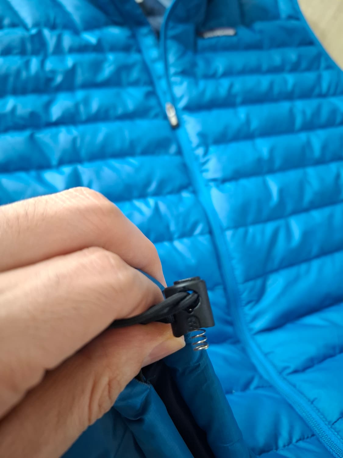 L 파타고니아 다운 스웨터 패딩 베스트 블루 상품이미지6