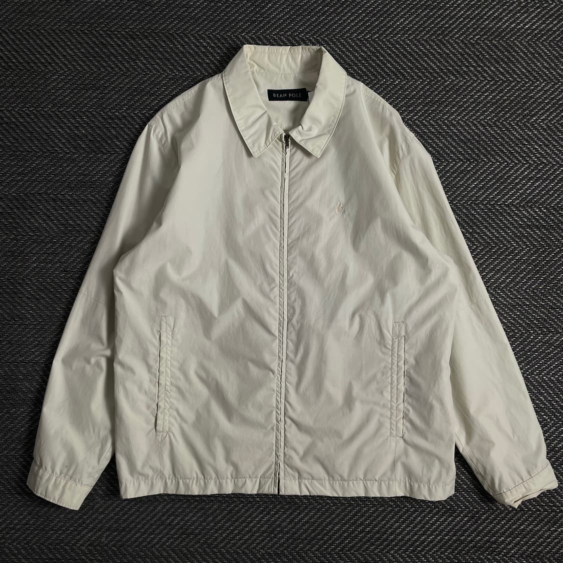 빈폴 자수로고 미니멀 폴리쉘 스윙톱 자켓 o 3087 상품이미지1