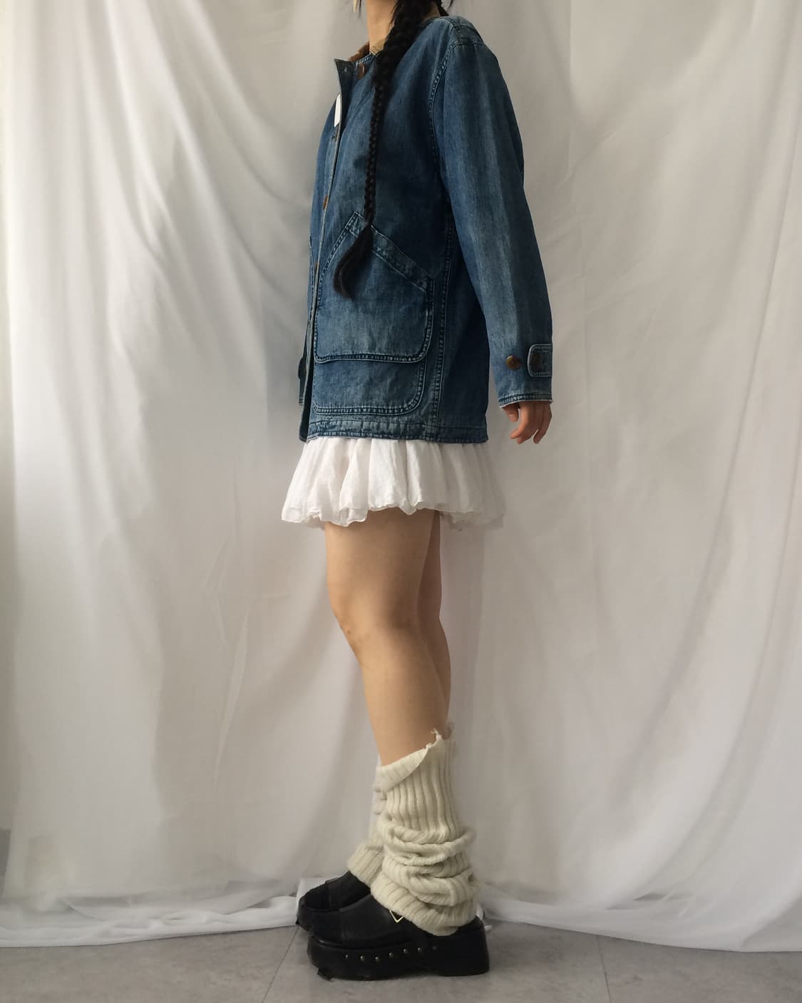 Collar point denim jacket 상품이미지6