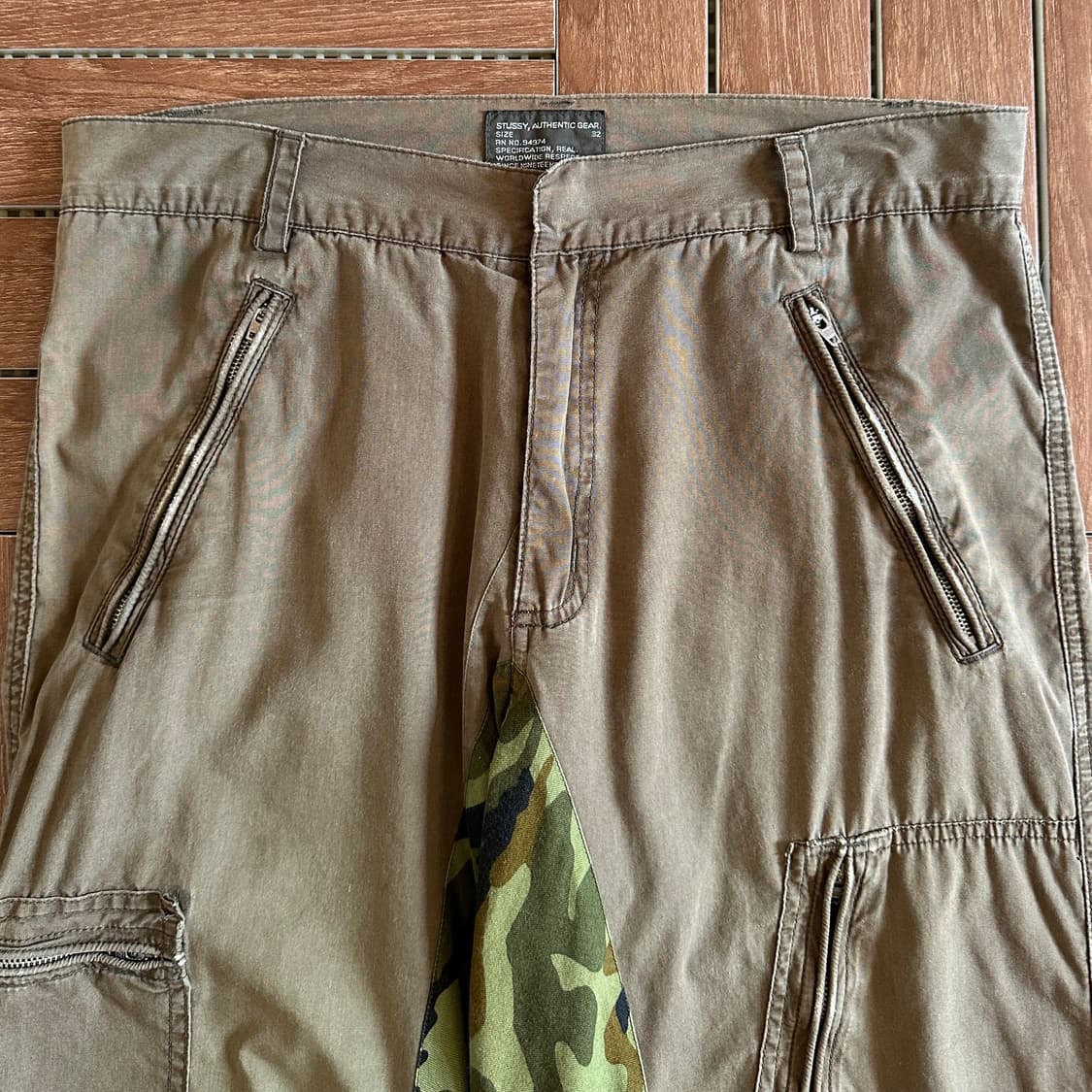 00‘s Stussy Authentic Gear cargo pants 상품이미지4