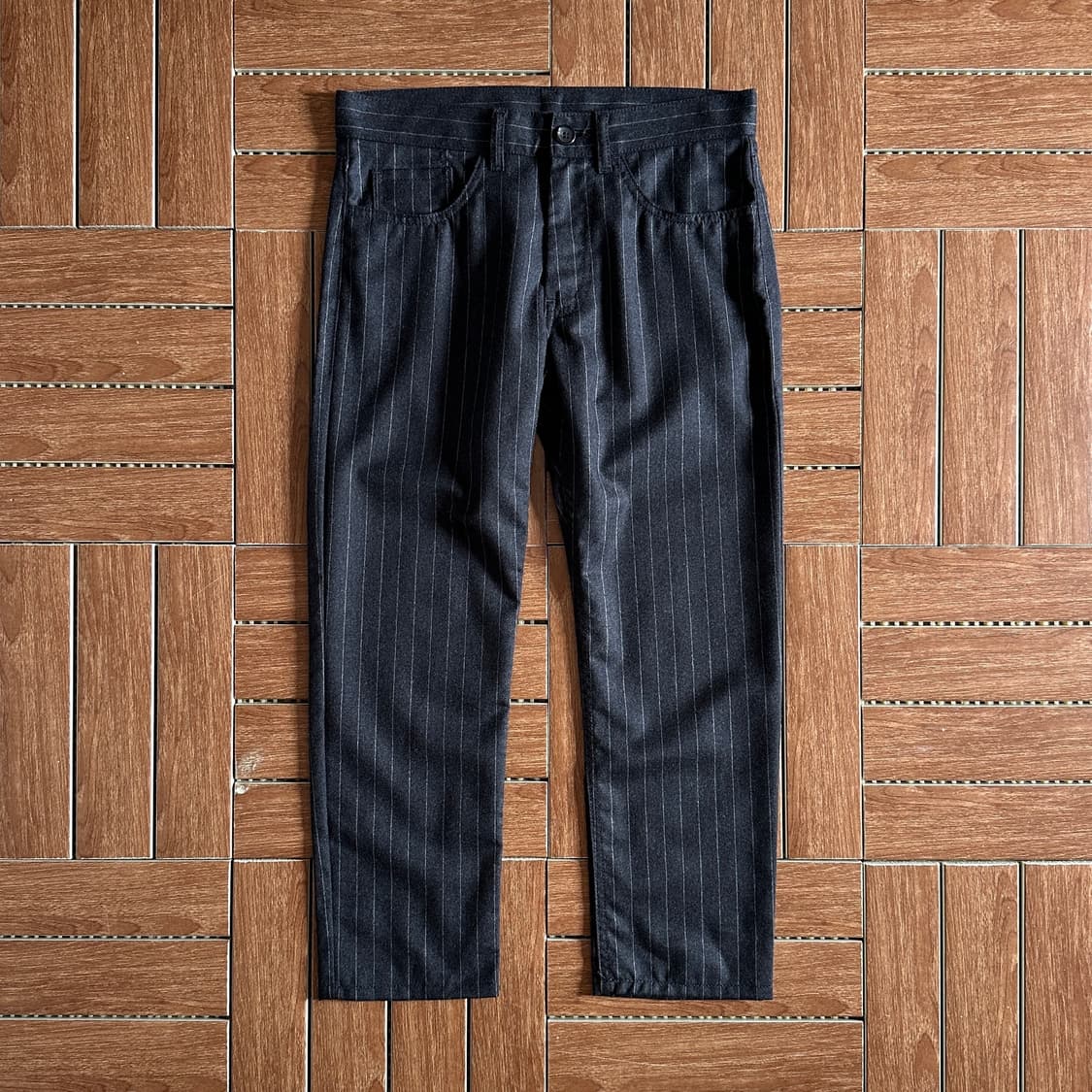 Comme des Garcons striped wool slacks 상품이미지1