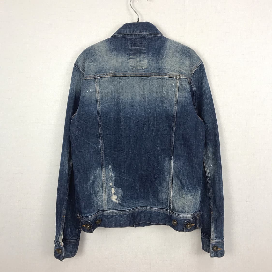 게스 GUESS 슬림핏 트러커 데님 자켓 남성L 상품이미지6