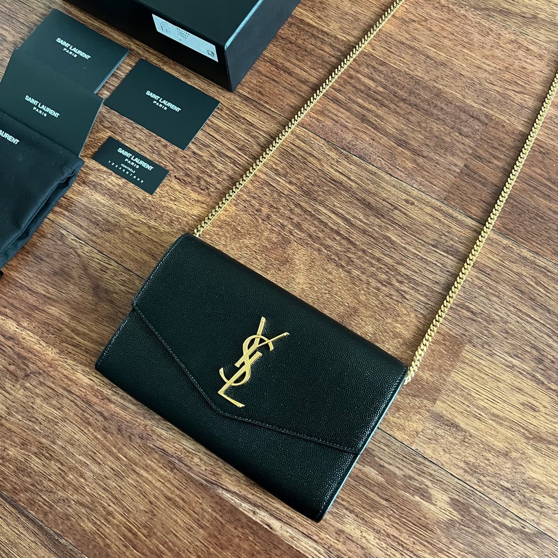 입생로랑 업타운 체인 크로스백 금장 상품이미지2