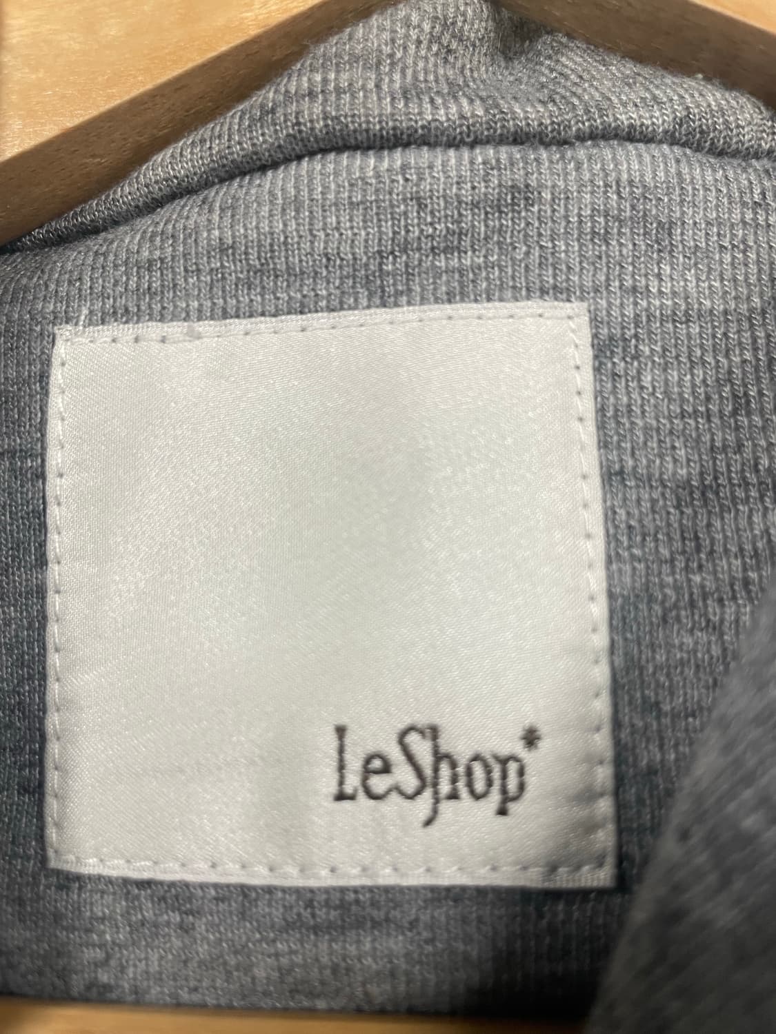 Leshop 후드 네이비 코트 상품이미지6