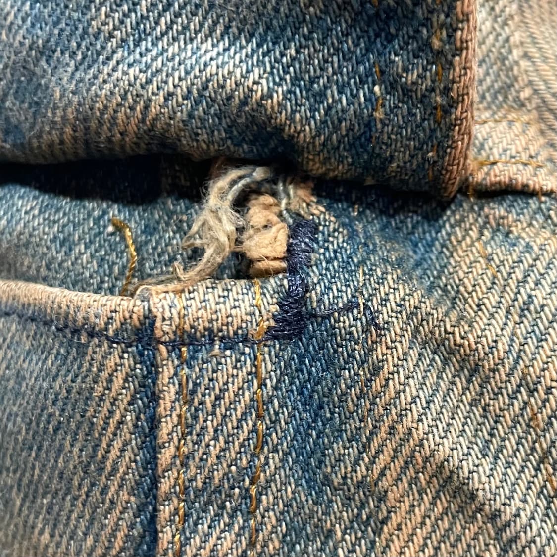 60-70's 리바이스 71025 빅 E 자켓 S 상품이미지9