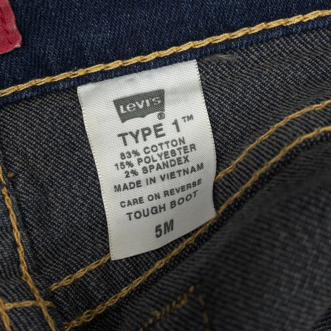 리바이스 스트레이트 부츠컷 데님 팬츠  V0583  상품이미지7