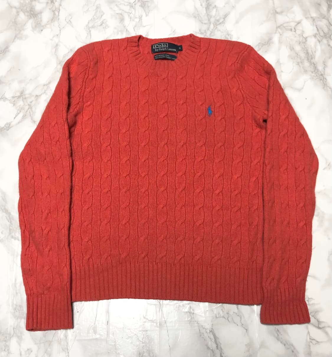 폴로 랄프로렌 꽈배기 니트 알파카 혼방 여성용 상품이미지1