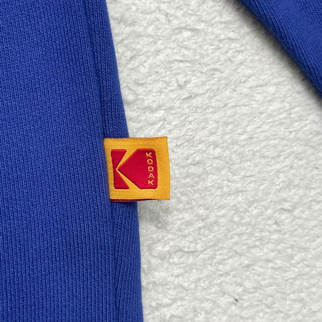 KODAK 로고 맨투맨 블루 M 상품이미지2