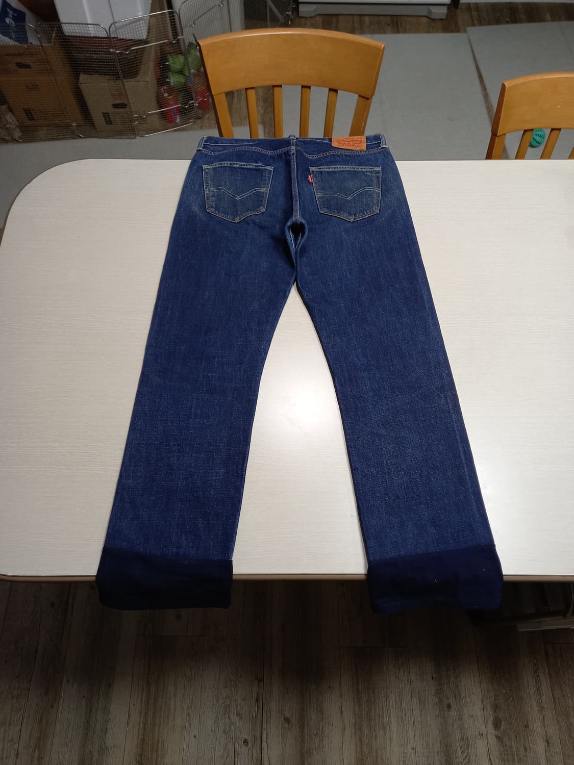 34 리바이스501 Turkey 울12% 일자진 진청 34-597 상품이미지2