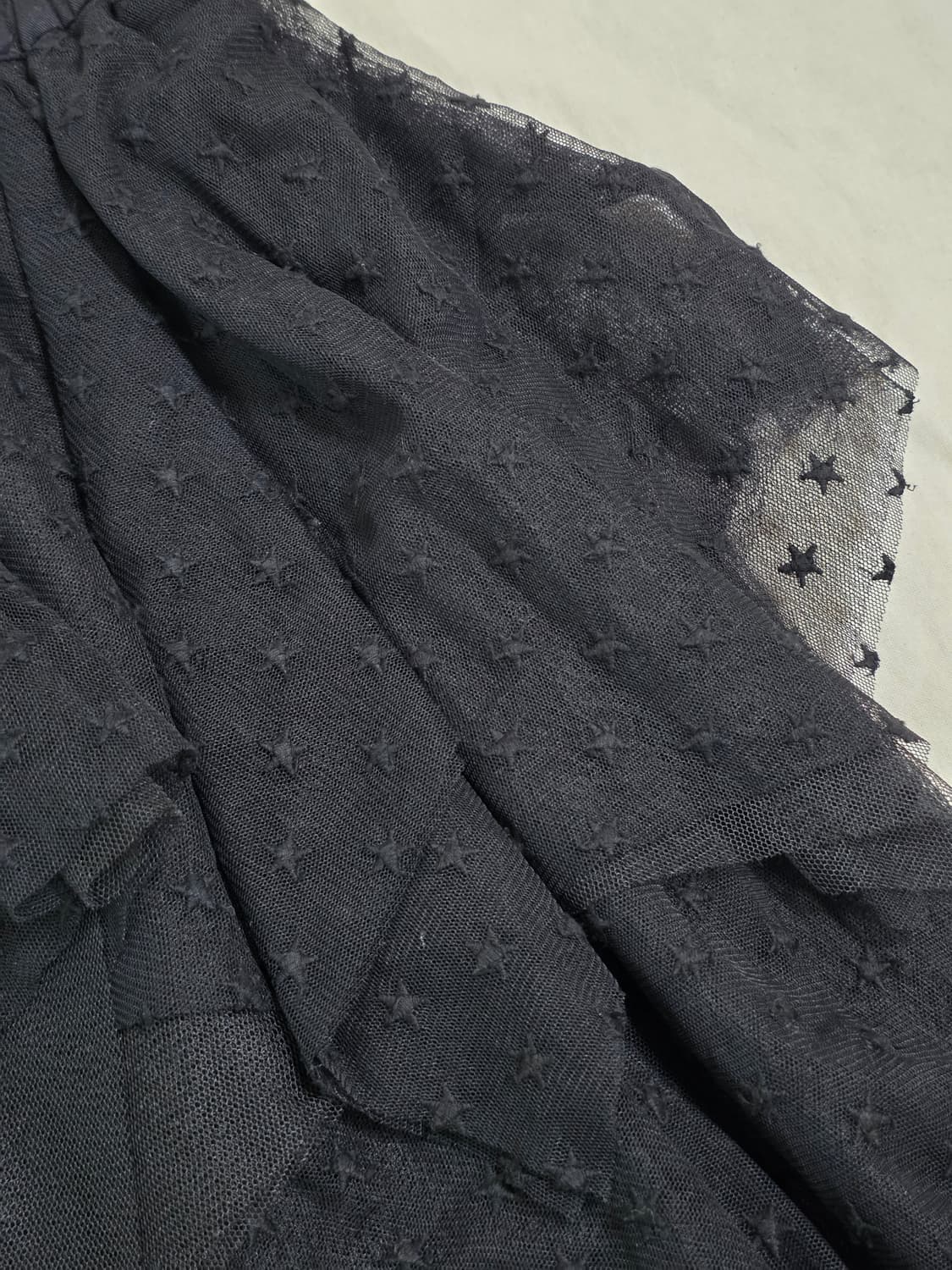 LUCKY CHOUETTE 스타 레이스 스커트 상품이미지4