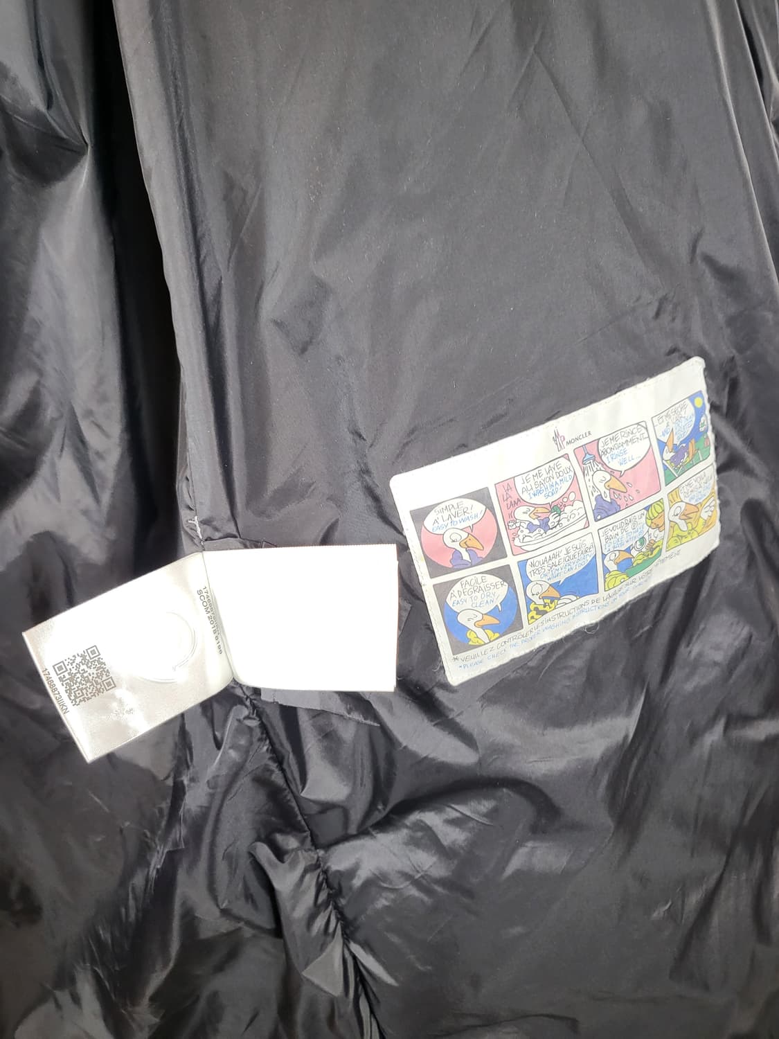 몽클레어 마리노니에르 후드롱패딩 블랙 4사이즈 95-100 M 상품이미지7