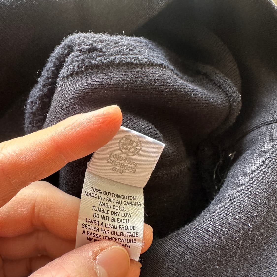 Stussy patta 스투시x파타 블랙 후드티 상품이미지5